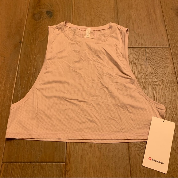 Pink Muscle love crop tank size 6 - Picture 1 of 2